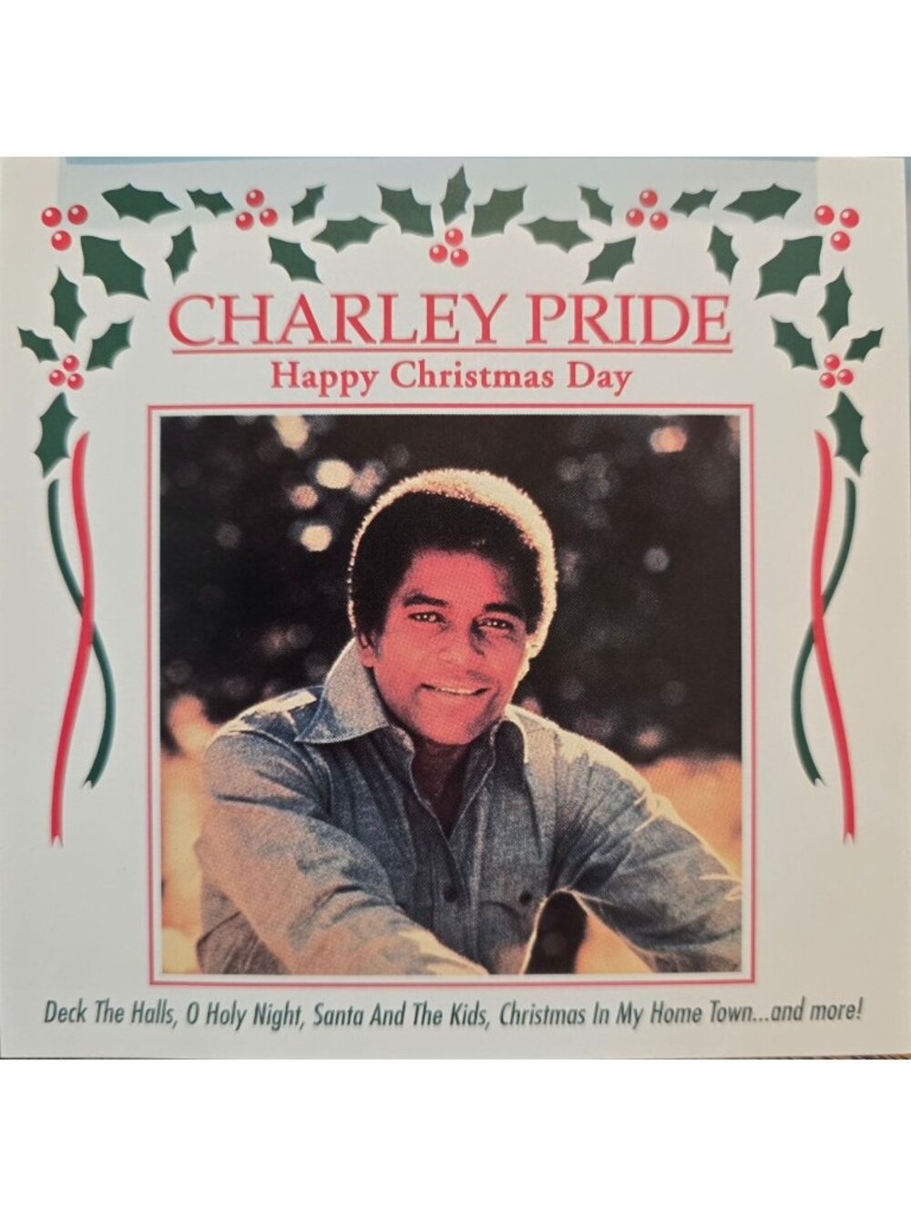 Charley Pride Happy Christmas Day 10 songs CD 1998 Holiday Classic Album 37963cd